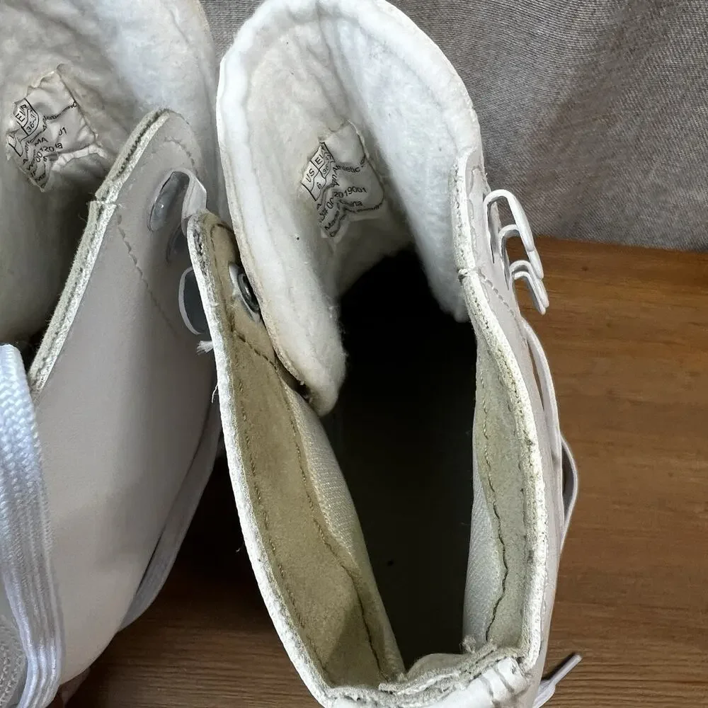 American Athletic Tricot-lined Women's Ice Skates Sz 6 Lightly Used EU 36-37